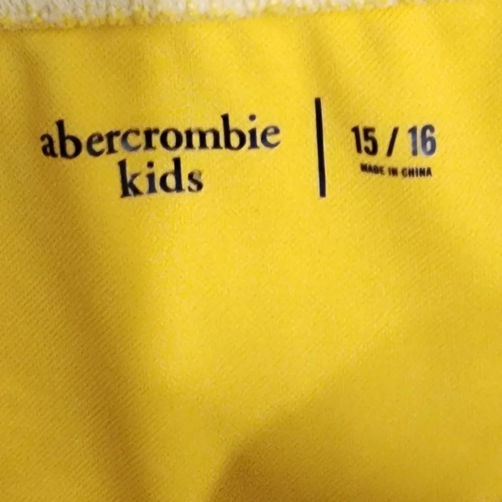 Abercrombie Kids Vibrant Yellow Swim Set - Girls Size 15-16. Like New.